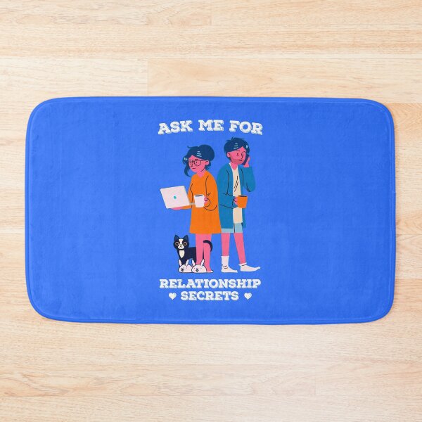 Item preview, Ask Me For Relationship Secrets – Romantic Love Home Office Couple designed and sold by The Green Corner.