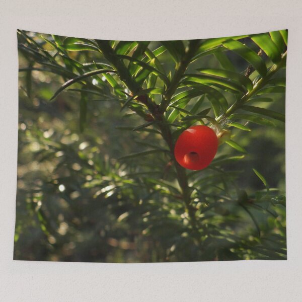 Item preview, Baya roja en rama verde designed and sold by BackgroundPixel.