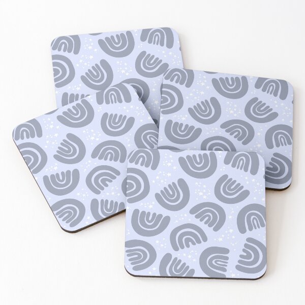Item preview, Rainbow Sky // Dusky Blue designed and sold by The Wellington Boot.