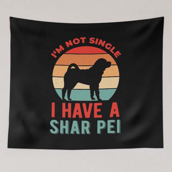 Item preview, Funny Shar Pei designed and sold by artworkbyrihen.