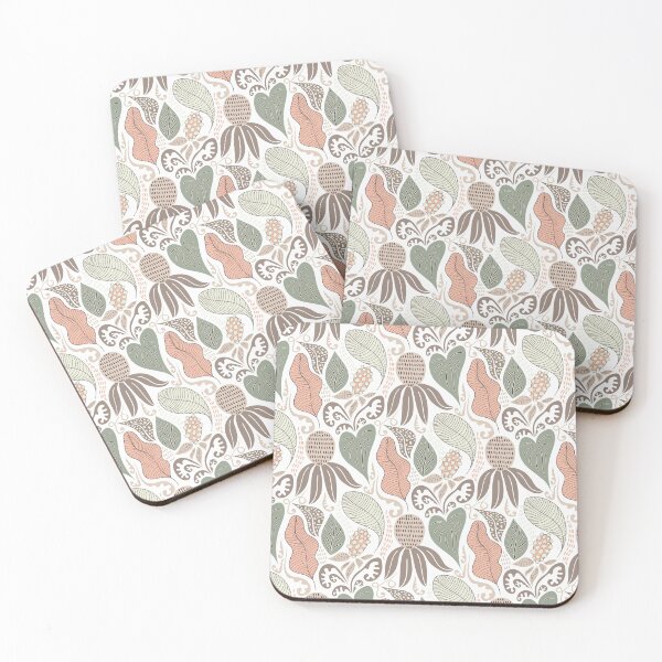Item preview, Spring Leaves Minimal Pattern designed and sold by SwePattern.