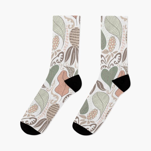Item preview, Spring Leaves Minimal Pattern designed and sold by SwePattern.