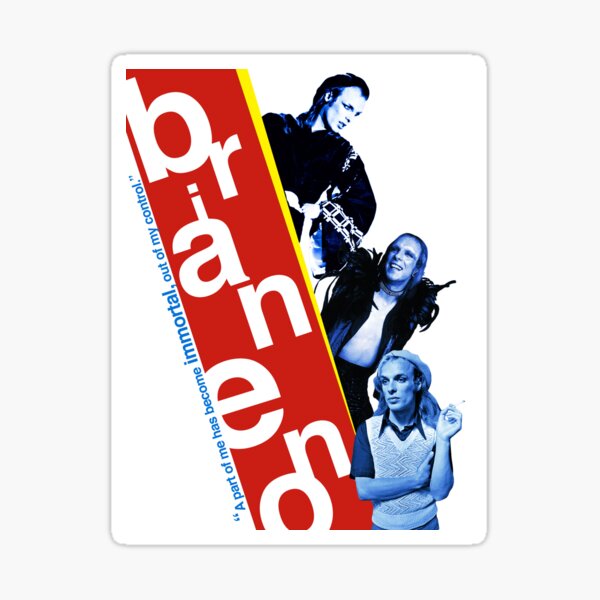 “Brian Eno Poster” Sticker for Sale by gothbomb | Redbubble