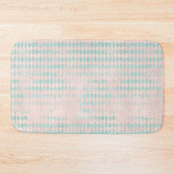 Item preview, Blush and turquoise gothic pattern designed and sold by RoyalPeople.