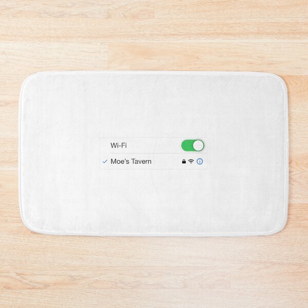 Item preview, Moe's Tavern WiFi Network Design designed and sold by TunnelDesign.