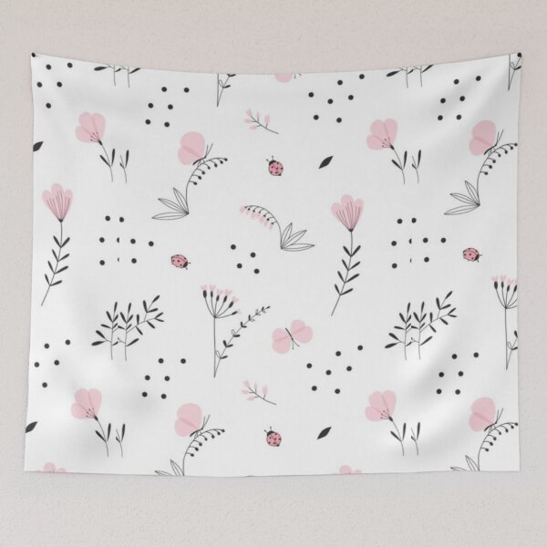 Aperçu de l'œuvre joli motif de fleurs créée et vendue par JUSTASHOP10.