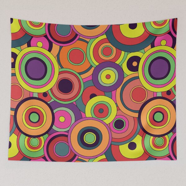 Item preview, Psychedelic 70's designed and sold by WowThatsAwful.