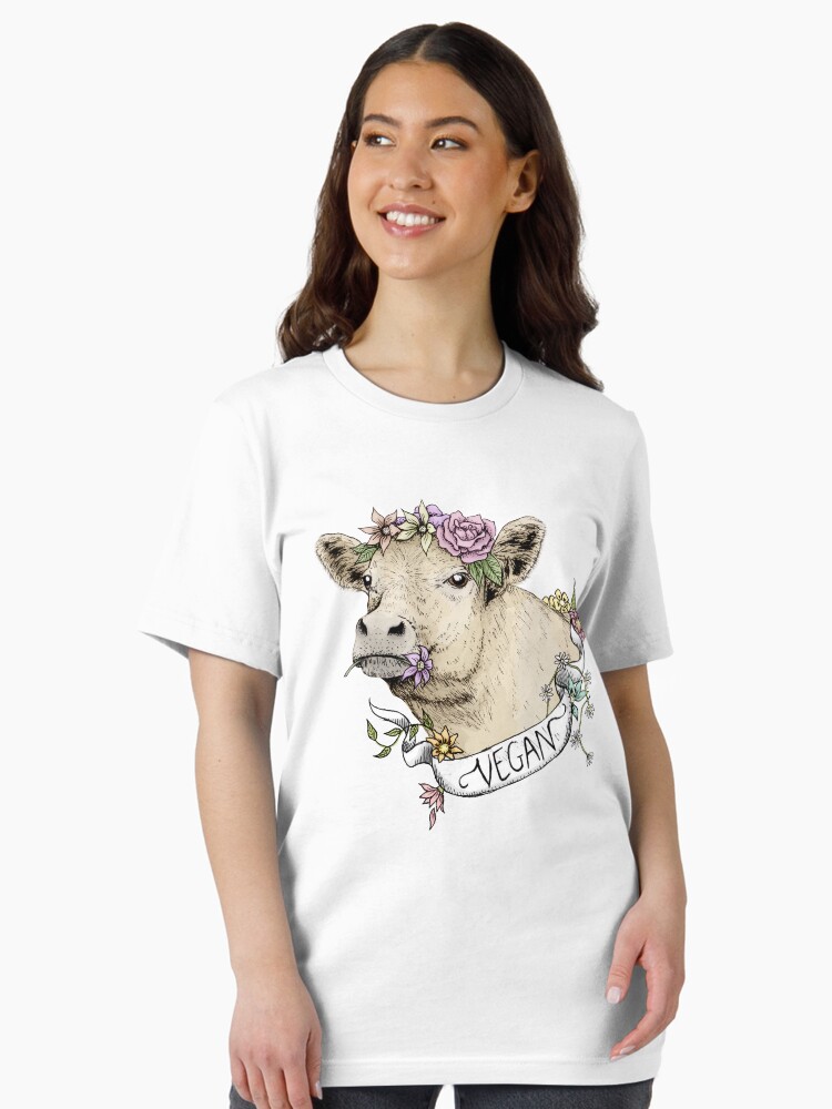 Thumbnail 2 of 7, Essential T-Shirt, Daisy Vegan designed and sold by akashacreative.