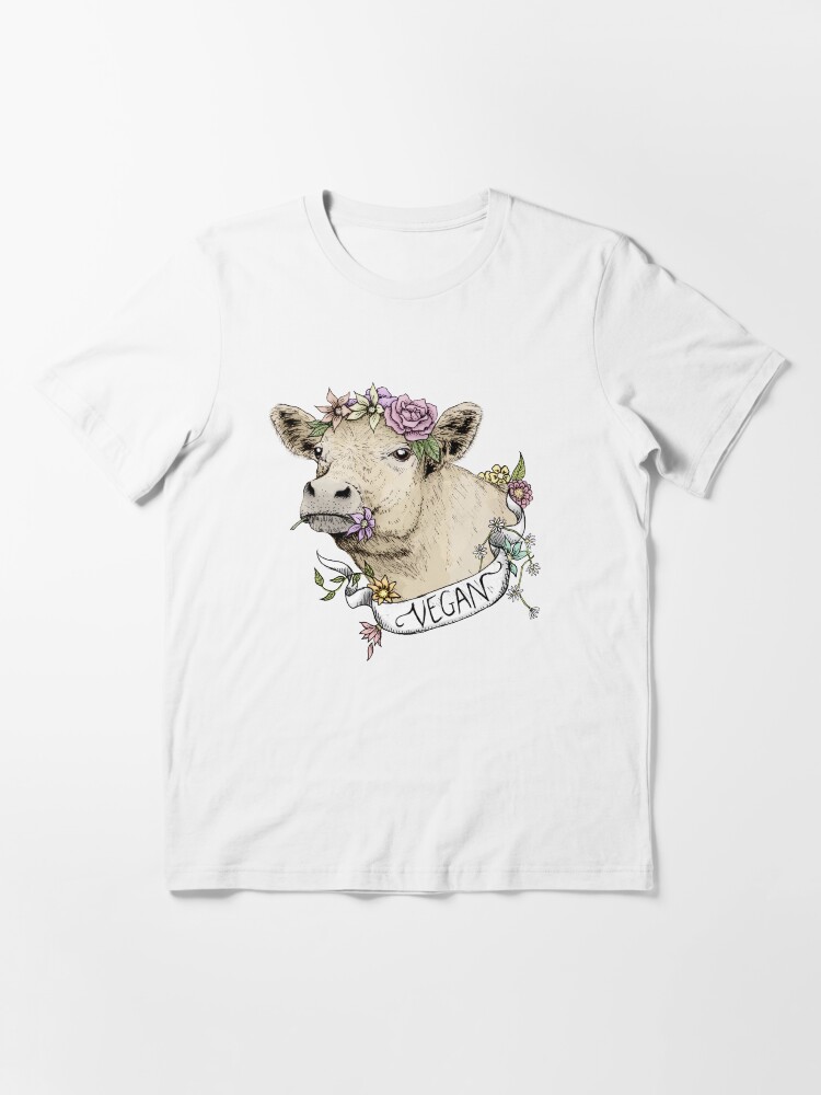 Thumbnail 3 of 7, Essential T-Shirt, Daisy Vegan designed and sold by akashacreative.