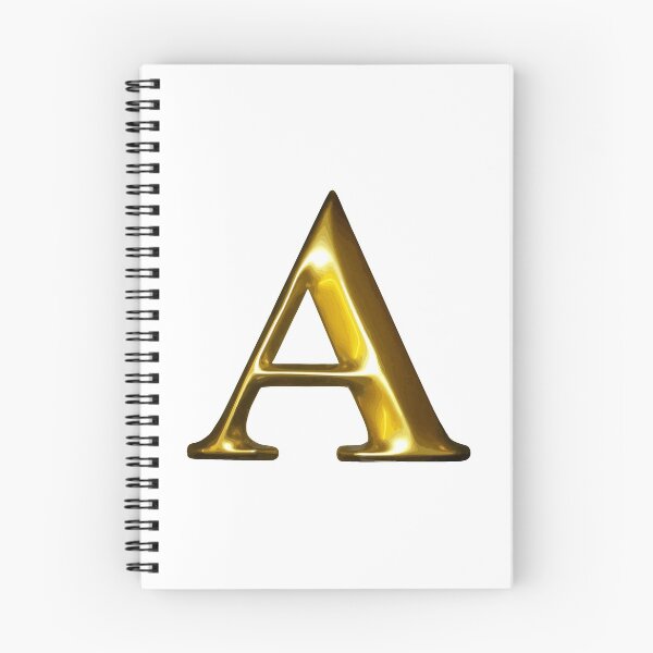 Item preview, 3D letter A sticker designed and sold by stickysterscom.