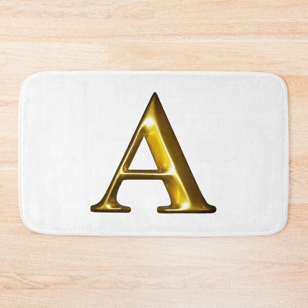 Item preview, 3D letter A sticker designed and sold by stickysterscom.