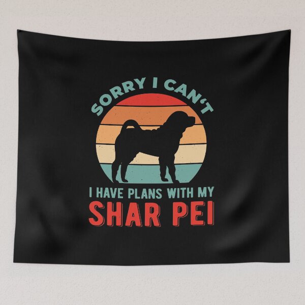 Item preview, Funny Shar Pei designed and sold by artworkbyrihen.