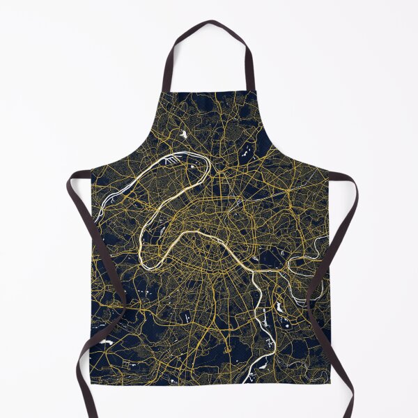 Item preview, Paris City Map of France - Gold Art Deco designed and sold by deMAP.