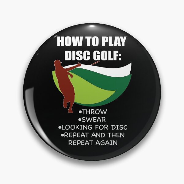 Item preview, Funny How to play disc golf  designed and sold by orangeblue21.