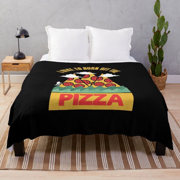 Item preview, Hiking and pizza designed and sold by Weirdu.