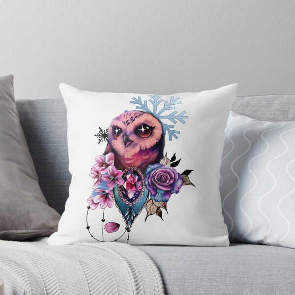 Item preview, Jeweled Snow Owl designed and sold by Nizag315.
