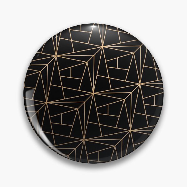 Item preview, Elegant Black And Gold Minimalist Pattern designed and sold by Vic Torys ☆.