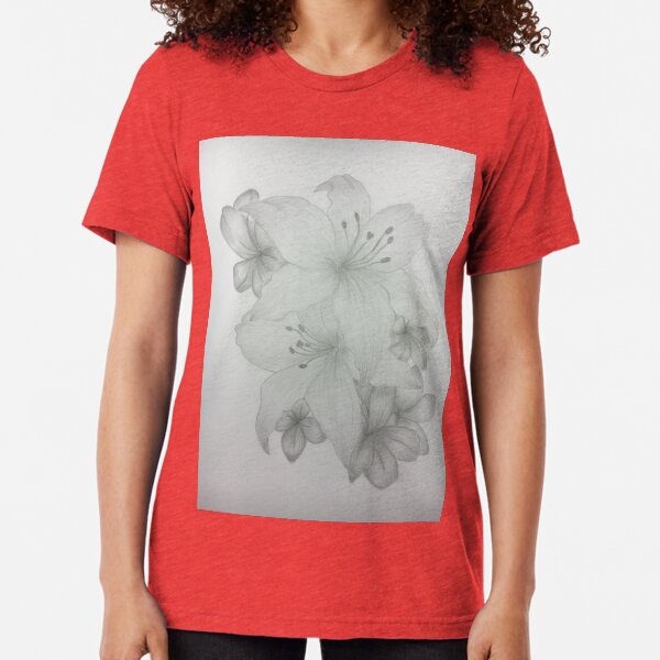 Lilies And Friends Tri-blend T-Shirt