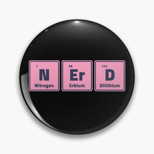 Item preview, Nerd - Periodic Table Elements designed and sold by m95sim.