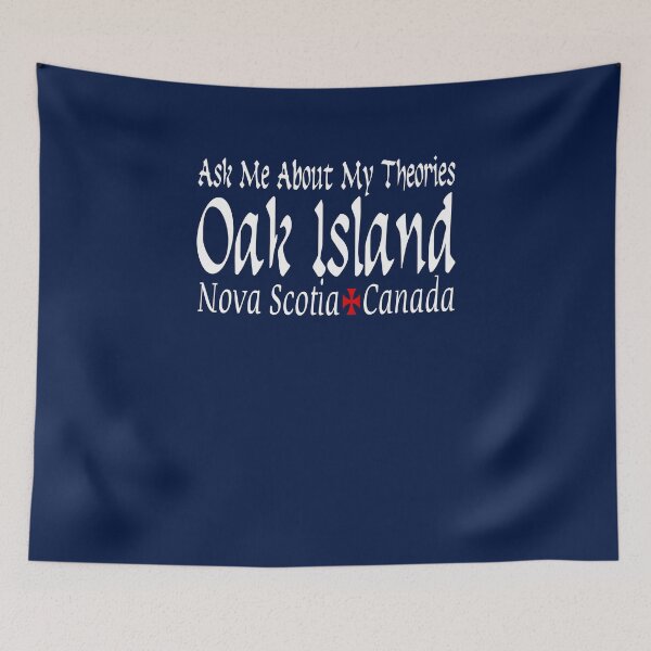 Item preview, Funny Oak Island Ask Me About My Theories Treasure Hunter Mystery designed and sold by TopTeeShop.
