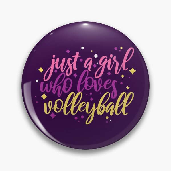 Item preview, Just a girl who loves volleyball gift designed and sold by neodiseno.