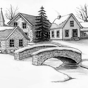 Village scenery drawing easy|| with pencil sketch beautiful village #v... |  TikTok