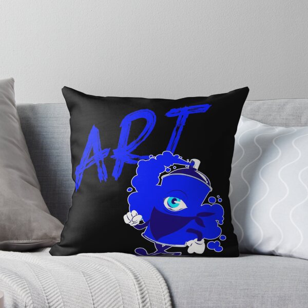 Item preview, ART: CAN't live without it blue and black graffiti designed and sold by TeachUrb.