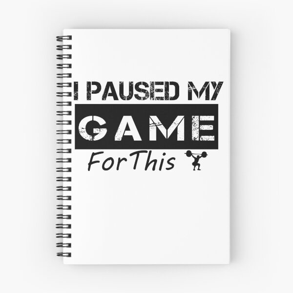 Item preview, I Paused My Game | To GYM designed and sold by MedSerDesigner.