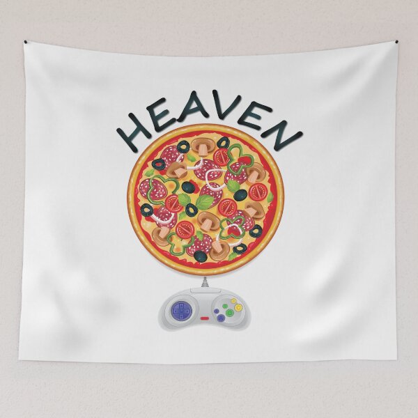 Item preview, Life is Better With Pizza and Gaming designed and sold by GeekHeadDesigns.