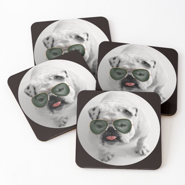 Item preview, White Bulldog  designed and sold by cannevas.
