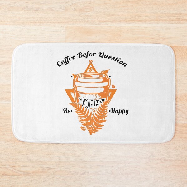 Item preview, COFFEE BEFOR QUESTION, BE HAPPY designed and sold by magicos1.