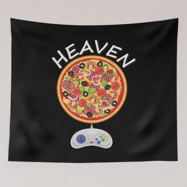 Item preview, Life is Better With Pizza and Gaming designed and sold by GeekHeadDesigns.