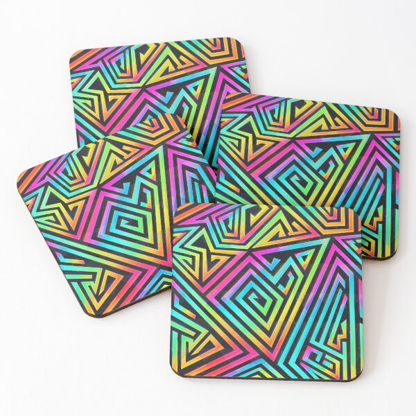 Item preview, Crazy Rainbow Triangles designed and sold by WowThatsAwful.