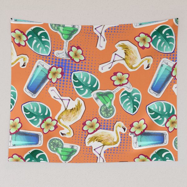 Item preview, Drunk Flamingos designed and sold by WowThatsAwful.