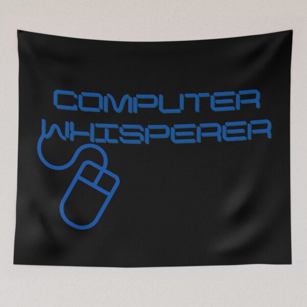 Item preview, computer whisperer graphic designed and sold by aurorassadprose.