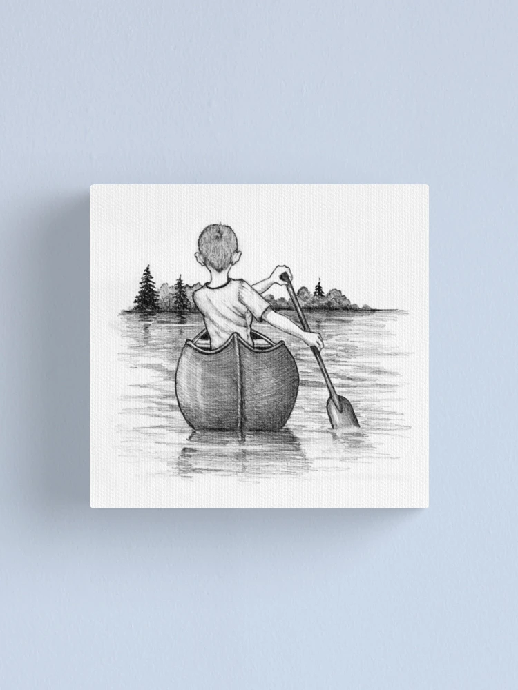 Cute Little Girl Standing on Stack of Books Pencil Drawing Art Board Print  for Sale by Joyce Geleynse