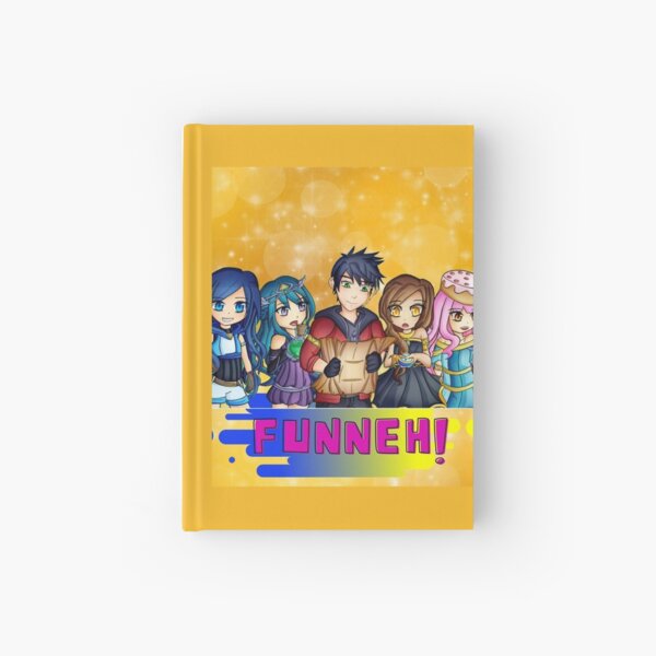 Its Funneh Hardcover Journals Redbubble - itsfunneh roblox family bloxburg ep 4