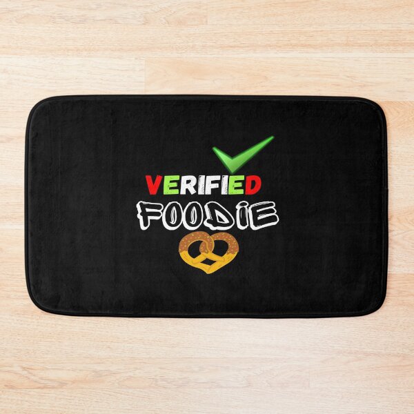 Item preview, Certified Foodie - Verified Foodie designed and sold by mewsis.