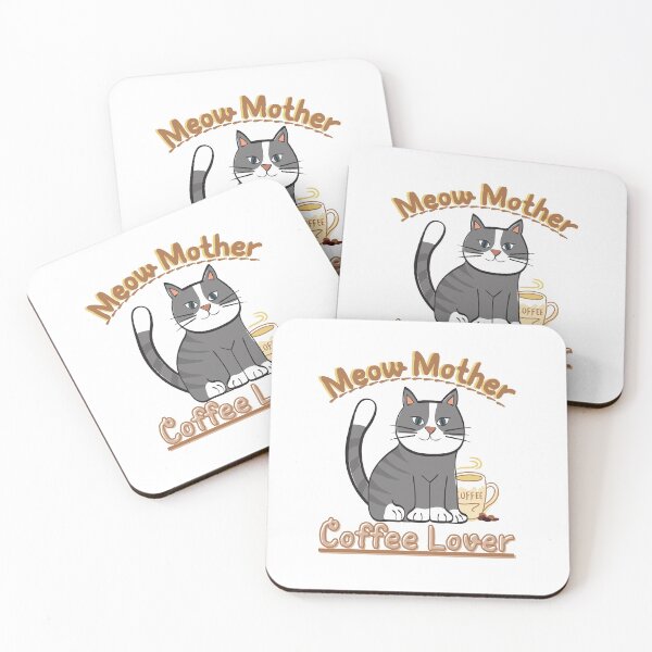 Item preview, Cat mother coffee lover designed and sold by InkmanTFactory.