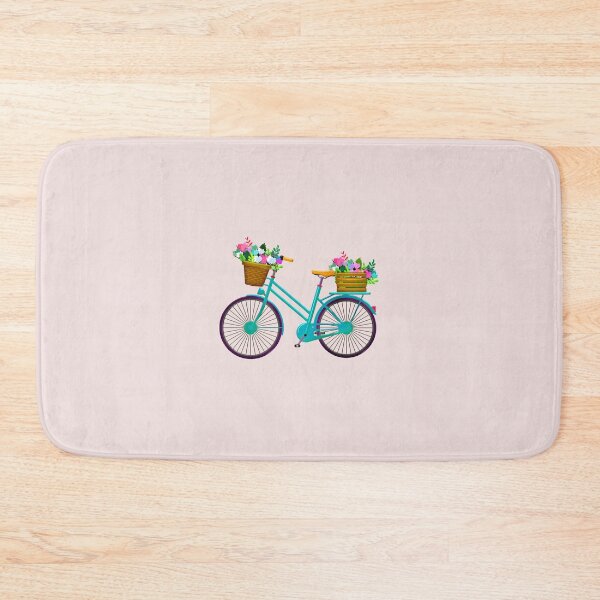 Item preview, Bicycle - Bicycle with Flowers designed and sold by Zuly5.