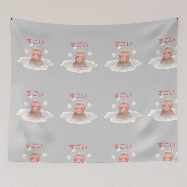 Item preview, Kawaii monkey hot spring designed and sold by Nyanko-Sempai.