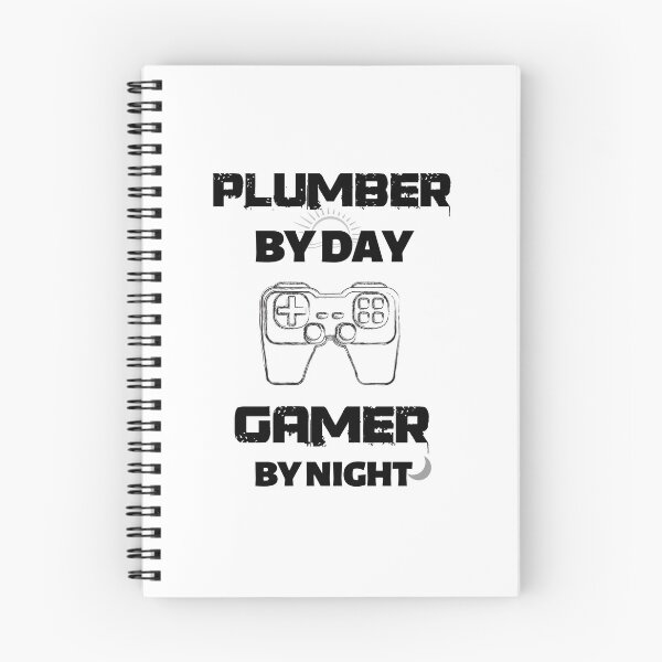 Item preview, Plumber by day Gamer by night designed and sold by EclairVanilla.