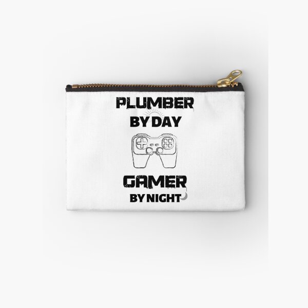 Item preview, Plumber by day Gamer by night designed and sold by EclairVanilla.