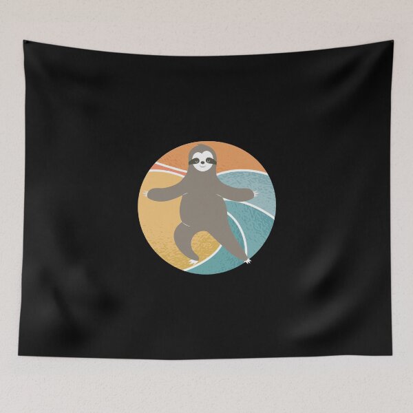 Item preview, Relaxed sloth Tai Chi exercises designed and sold by Nessshirts.