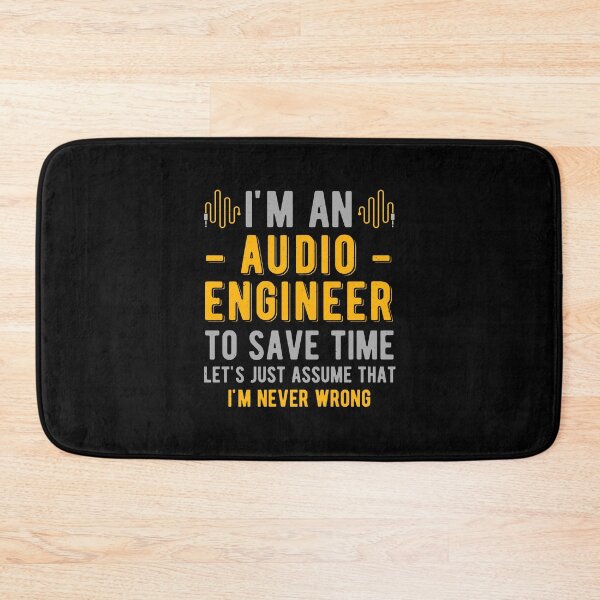 Item preview, Funny Audio Sound Engineer designed and sold by artworkbyrihen.
