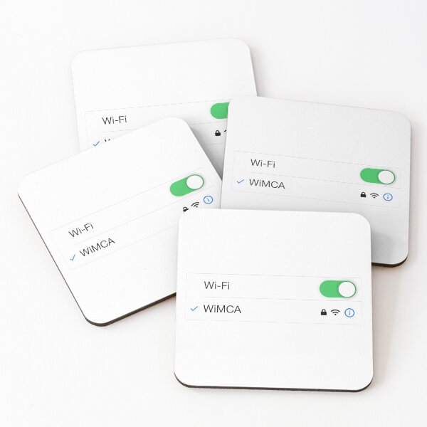 Item preview, WiMCA Funny WiFi Network Design designed and sold by TunnelDesign.