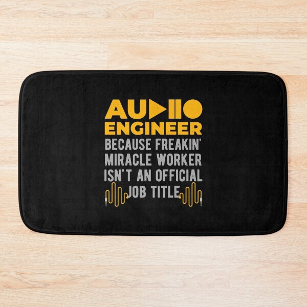 Item preview, Funny Audio Sound Engineer designed and sold by artworkbyrihen.