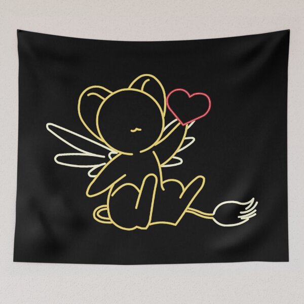 Item preview, neon kero heart designed and sold by tenmanchan.