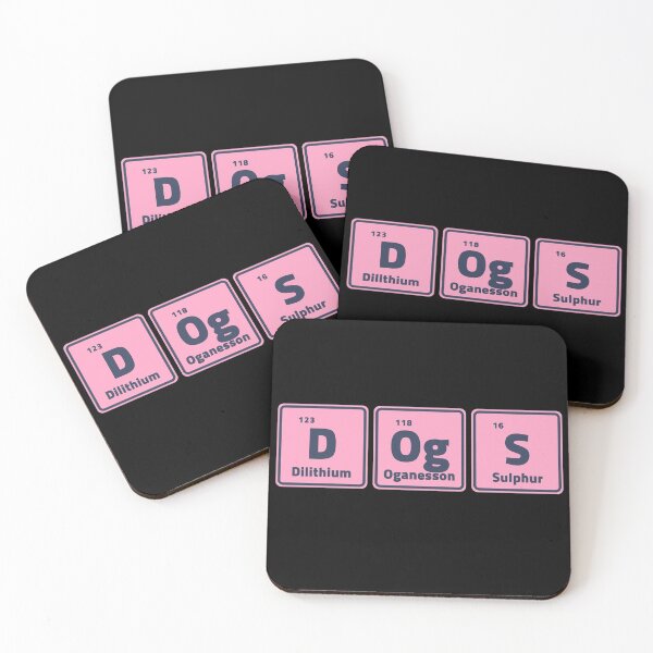 Item preview, Dogs - Periodic Table Elements designed and sold by m95sim.