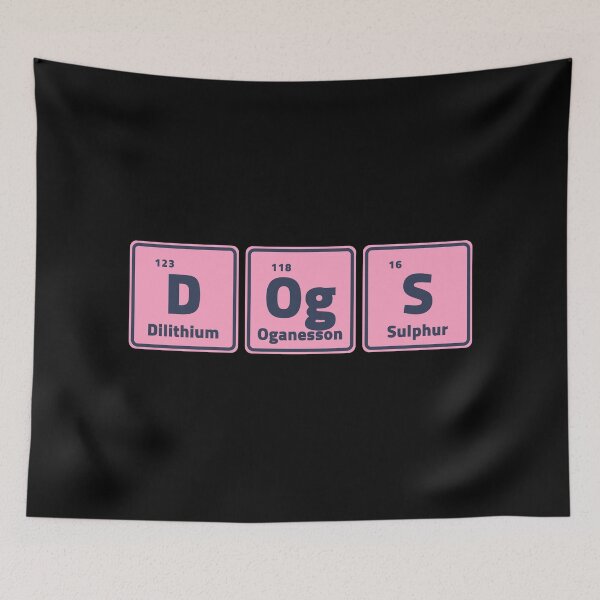 Item preview, Dogs - Periodic Table Elements designed and sold by m95sim.